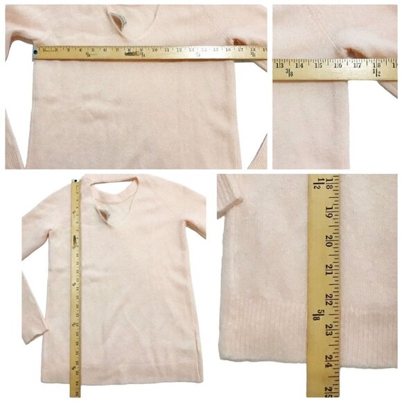 Loft pale pink sweater with Back cut out detail, Size SP - Picture 9 of 9